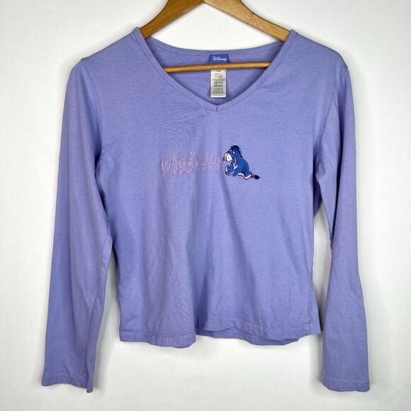 Disney Eeyore Whatever Sleep Shirt Medium - Picture 1 of 9